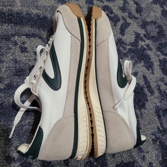 Tretorn Rawlins size 6.5 excellent condition dark/hunter green gray white retro - Picture 5 of 11
